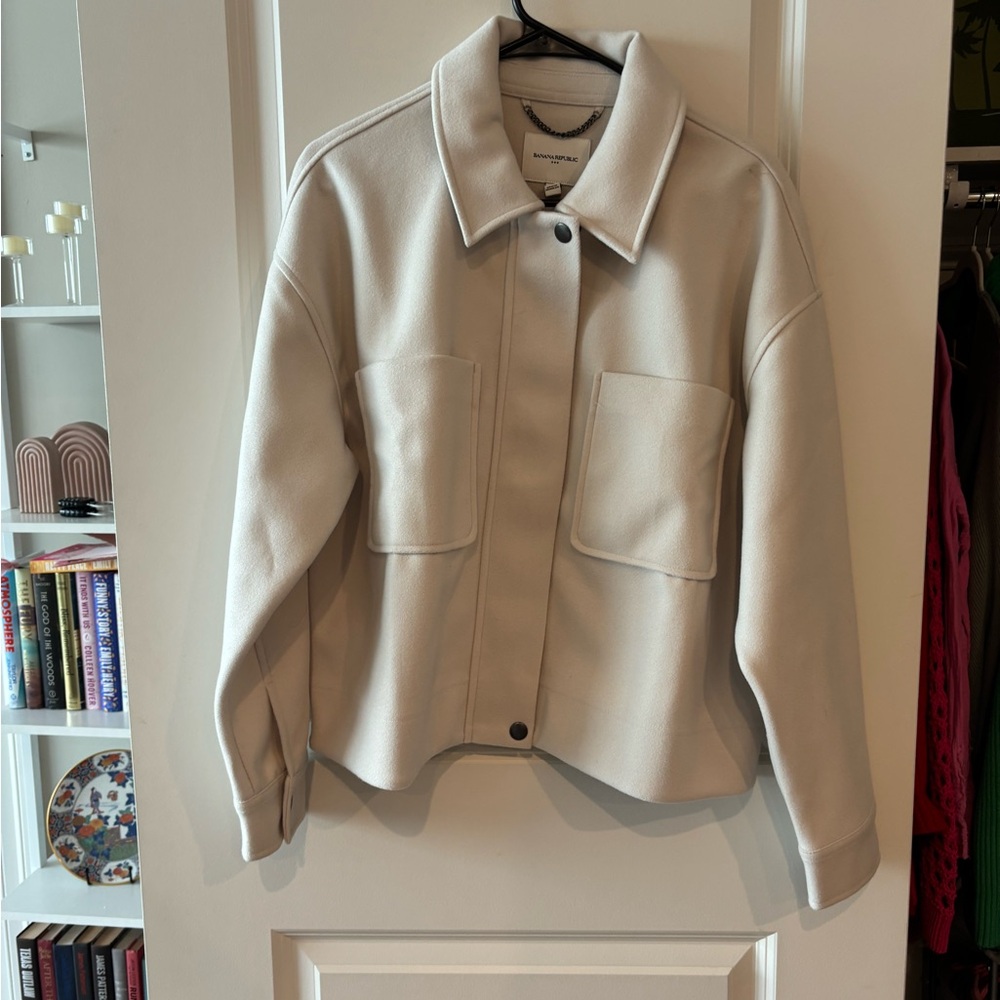 Banana Republic Women's Beige Utility Jacket